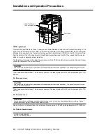 Preview for 15 page of Oce cm4521 Safety Information & Getting Started