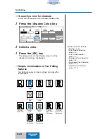 Preview for 224 page of Oce COLOR SYSTEM 110 Operator'S Manual