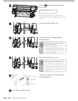 Предварительный просмотр 42 страницы Oce CS6407 Basic Operation Manual