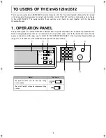 Preview for 2 page of Oce im4512 Facsimile Operation Manual