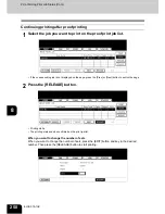 Preview for 254 page of Oce im5530 Operator'S Manual