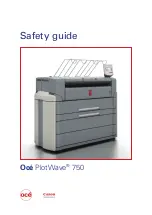 Oce PlotWave 750 Safety Manual предпросмотр