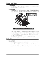 Preview for 16 page of Oce sx1481 User Manual