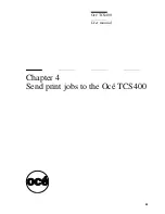 Preview for 53 page of Oce TCS400 User Manual