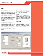 Preview for 37 page of Oce VarioPrint 1105 Review Manual