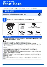 Preview for 2 page of Oce VL3200x Quick Setup Manual