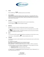 Preview for 2 page of Ocean Telecom 8568 User Manual