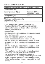 Предварительный просмотр 4 страницы Ocean WFO 1071 WL S User Manual