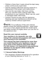 Предварительный просмотр 5 страницы Ocean WFO 1071 WL S User Manual