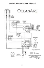 Предварительный просмотр 25 страницы OCEANAIRE PWC Series Manual