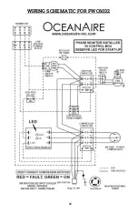 Предварительный просмотр 28 страницы OCEANAIRE PWC Series Manual