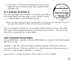 Предварительный просмотр 47 страницы Oceanic VEO 1.0 Operating Manual