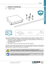 Предварительный просмотр 5 страницы OCEM PAPI Use And Maintenance Manual