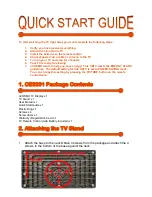oCOSMO CE3201 Quick Start Manual preview