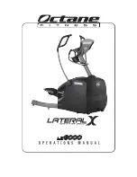 Octane Fitness LX8000 Operator'S Manual предпросмотр
