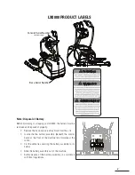 Preview for 5 page of Octane Fitness LX8000 Operator'S Manual