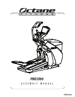 Octane Fitness PRO3700 Assembly Manual предпросмотр