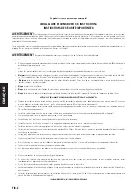 Предварительный просмотр 10 страницы Octane Fitness PRO3700 Product Safety Information