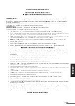 Предварительный просмотр 13 страницы Octane Fitness PRO3700 Product Safety Information