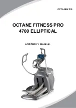 Octane Fitness PRO4700 Assembly Manual preview