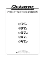 Preview for 1 page of Octane Fitness Q47 Product Safety Information