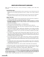 Предварительный просмотр 6 страницы Octane Fitness Q47e Operation Manual