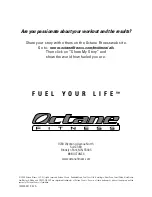 Предварительный просмотр 56 страницы Octane Fitness Q47e Operation Manual