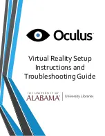 OCULUS Rift Setup Instructions And Troubleshooting Manual preview