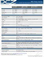 Preview for 2 page of OCZ ENYO Datasheet