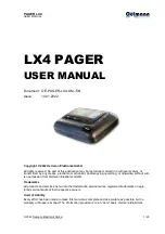 Preview for 1 page of Oelmann Elektronik LX4 User Manual