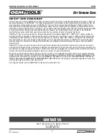 Preview for 4 page of OEM Tools 25818 Operating Instructions And Parts Manual