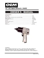 OEM 24402 Owner'S Manual preview