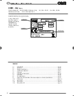 Предварительный просмотр 4 страницы OEM MF 1 Operating And Service Manual