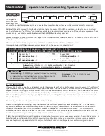 OEM SW-8SPKR Quick Start Manual preview