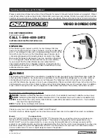 Oemtools 24383 Operating Instructions And Parts Manual preview