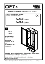 Preview for 1 page of OEZ QA40 Series Instructions For Use Manual