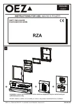 OEZ RZA Instructions For Use Manual preview