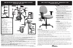 Preview for 1 page of Office Star Products 8180 Operating Instructions