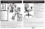 Preview for 2 page of Office Star Products 8180 Operating Instructions