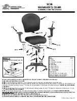 Preview for 2 page of Office Star Products SC66 Operating Instructions