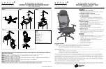 Preview for 1 page of Office Star Products Space Seating 63-37A773HM Operating	 Instruction