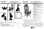 Preview for 2 page of Office Star Products Space Seating 63-37A773HM Operating	 Instruction