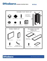 OfficeSource PBTR60 Assembly Instructions preview