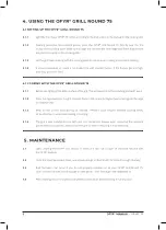 Preview for 8 page of OFYR GRILL ROUND 75 Manual