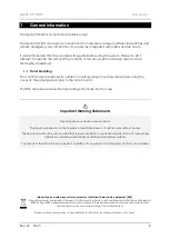 Preview for 3 page of OGS Merlin CT1200S Installation Operation & Maintenance Data