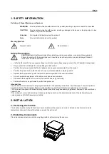 Предварительный просмотр 3 страницы OHAUS 4000W Series User Manual