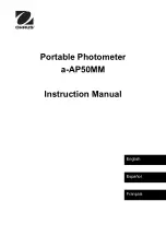 OHAUS a-AP50MM Instruction Manual preview