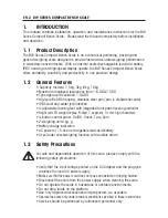 Предварительный просмотр 10 страницы OHAUS BW1.5 Instruction Manual