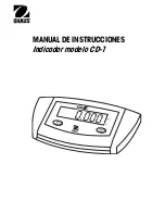 Preview for 17 page of OHAUS CD-1 Instruction Manual