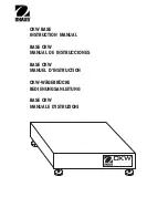 OHAUS CKW3R Instruction Manual предпросмотр